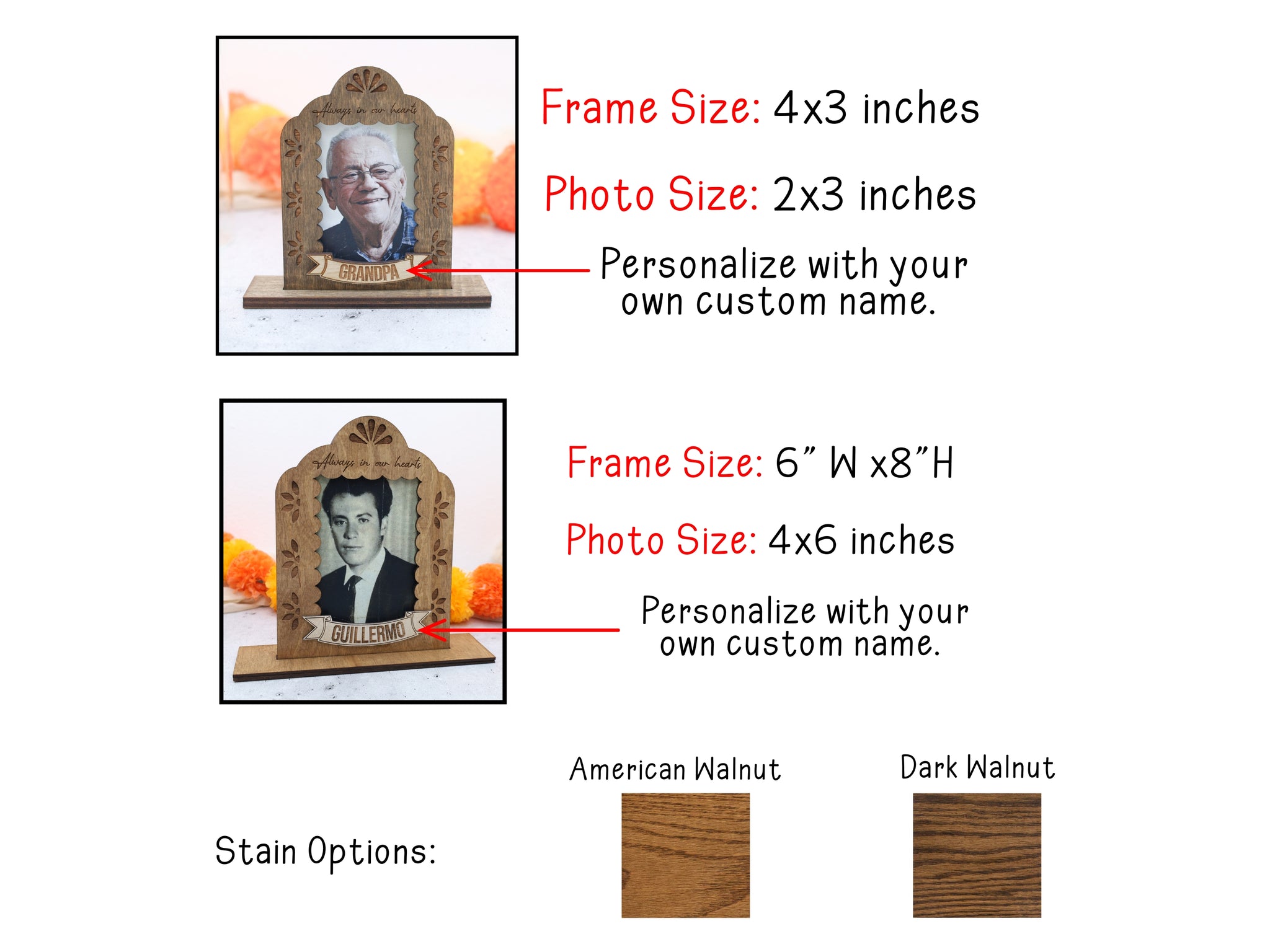 Memorial Frame-Dia De Los Muertos